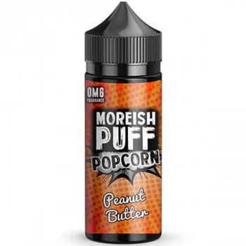 Popcorn Peanut Butter (100ml) Plus e Liquid by Moreish Puff Popcorn Peanut Butter (100ml) Plus e Liquid by Moreish Puff