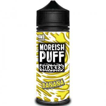 Shakes Banana (100ml) Plus e Liquid by Moreish Puff Shakes Banana (100ml) Plus e Liquid by Moreish Puff