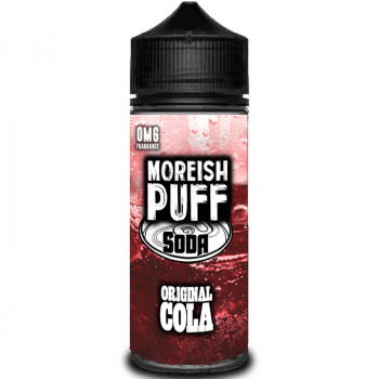 Soda Original Cola (100ml) Plus e Liquid by Moreish Puff Soda Original Cola (100ml) Plus e Liquid by Moreish Puff