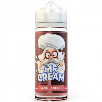 Vanilla Peach (100ml) Plus e Liquid by Mr. Cream Vanilla Peach (100ml) Plus e Liquid by Mr. Cream