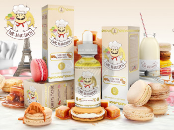 Salted Caramel (50ml) Plus e Liquid by Mr. Macaron MHD Ware Salted Caramel (50ml) Plus e Liquid by Mr. Macaron MHD Ware
