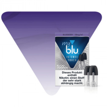 Blueberry 18mg NicSalt INTENSE TOUCH Serie MYBLU (2er Pack) Liquidpods Blueberry 18mg NicSalt INTENSE TOUCH Serie MYBLU (2er Pack) Liquidpods