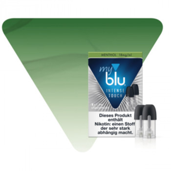 Menthol 18mg NicSalt INTENSE TOUCH Serie MYBLU (2er Pack) Liquidpods Menthol 18mg NicSalt INTENSE TOUCH Serie MYBLU (2er Pack) Liquidpods