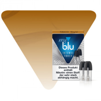 Tobacco 18mg NicSalt INTENSE TOUCH Serie MYBLU (2er Pack) Liquidpods Tobacco 18mg NicSalt INTENSE TOUCH Serie MYBLU (2er Pack) Liquidpods