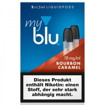 VON ERL. MY./MYBLU BourbonCaramel (2er Pack) Liquidpods VON ERL. MY./MYBLU BourbonCaramel (2er Pack) Liquidpods