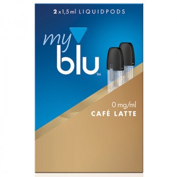 VON ERL. MY./MYBLU CaféLatte (2er Pack) Liquidpods VON ERL. MY./MYBLU CaféLatte (2er Pack) Liquidpods