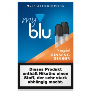 VON ERL. MY./MYBLU GinsengGinger (2er Pack) Liquidpods VON ERL. MY./MYBLU GinsengGinger (2er Pack) Liquidpods