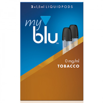 VON ERL. MY./MYBLU Tabak (2er Pack) Liquidpods VON ERL. MY./MYBLU Tabak (2er Pack) Liquidpods