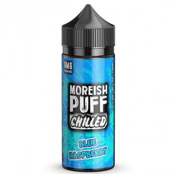 Chilled Blue Raspberry 100ml Shortfill Liquids by Moreish Puff Chilled Blue Raspberry 100ml Shortfill Liquids by Moreish Puff