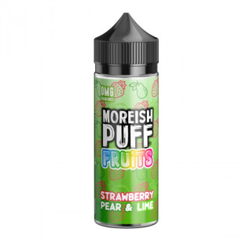 Strawberry, Pear & Lime Fruit 100ml Shortfill Liquids by Moreish Puff Strawberry, Pear & Lime Fruit 100ml Shortfill Liquids by Moreish Puff