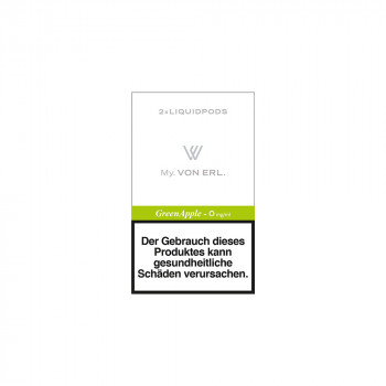 VON ERL. MY. GreenApple (2er Pack) Liquidpods VON ERL. MY. GreenApple (2er Pack) Liquidpods