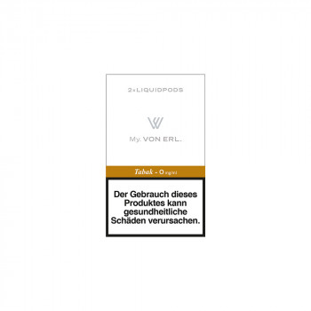 VON ERL. MY. Tabak (2er Pack) Liquidpods VON ERL. MY. Tabak (2er Pack) Liquidpods