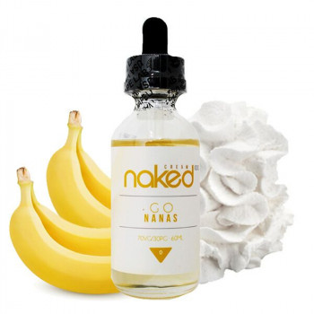 Naked 100 - Go Nanas 50ml Plus e Liquid Naked 100 - Go Nanas 50ml Plus e Liquid