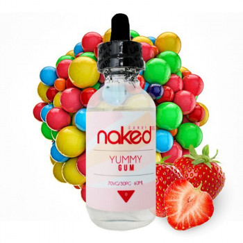 Naked 100 - Yummy Gum 50ml Plus e Liquid Naked 100 - Yummy Gum 50ml Plus e Liquid