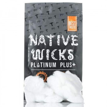 Native Wicks Platinum Plus + Watte 10g Native Wicks Platinum Plus + Watte 10g
