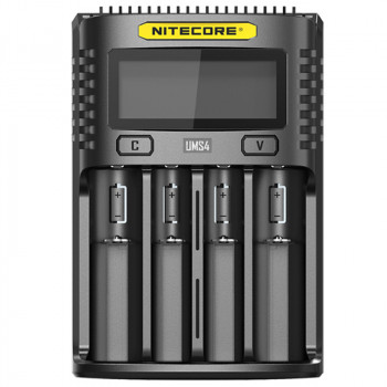 Nitecore UMS4 - the Intelligent USB 4-Slot Charger Ladegerät Nitecore UMS4 - the Intelligent USB 4-Slot Charger Ladegerät