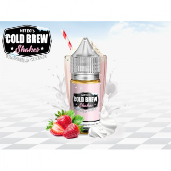 Strawberri & Cream 30ml Aroma by Nitro's Cold Brew Shakes Strawberri & Cream 30ml Aroma by Nitro's Cold Brew Shakes