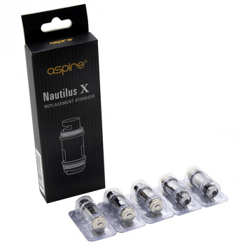 Aspire Nautilus X Verdampferköpfe Heads 1,8Ohm (5er Pack) Aspire Nautilus X Verdampferköpfe Heads 1,8Ohm (5er Pack)