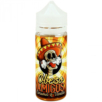 Caramel & Vanilla (100ml) Plus Liquid by Obeso Amigos Caramel & Vanilla (100ml) Plus Liquid by Obeso Amigos