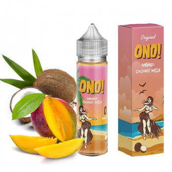 Mango Coconut Milk 50ml e Liquid Plus by Ono! Mango Coconut Milk 50ml e Liquid Plus by Ono!
