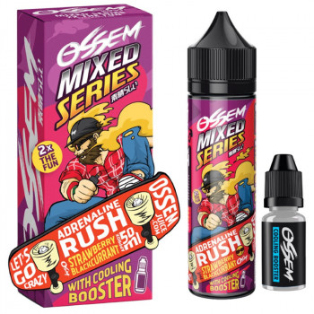Adrenaline Rush - Strawberry Blackcurrant Mixed Series (50ml) Plus e Liquid by Ossem Juice Adrenaline Rush - Strawberry Blackcurrant Mixed Series (50ml) Plus e Liquid by Ossem Juice