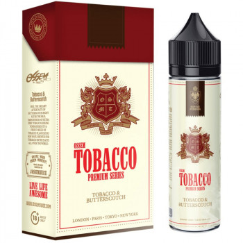 Butterscotch Tobacco Tobacco Series (50ml) Plus e Liquid by Ossem Juice Butterscotch Tobacco Tobacco Series (50ml) Plus e Liquid by Ossem Juice