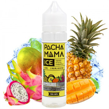 Mango Pitaya Pineapple ICE (50ml) Plus e Liquid by Pacha Mama Mango Pitaya Pineapple ICE (50ml) Plus e Liquid by Pacha Mama