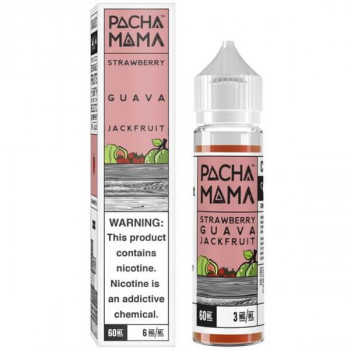 Strawberry Guava Jack Fruit 50ml Plus by Pacha Mama Strawberry Guava Jack Fruit 50ml Plus by Pacha Mama