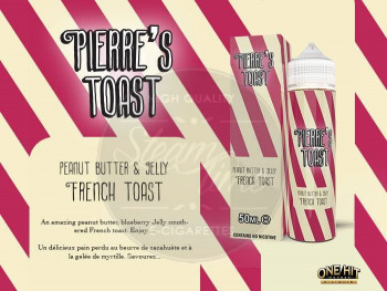 PB & J (50ml) Plus e Liquid by Pierre's Toast PB & J (50ml) Plus e Liquid by Pierre's Toast