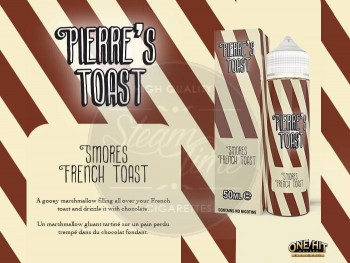 Smores (50ml) Plus e Liquid by Pierre's Toast Smores (50ml) Plus e Liquid by Pierre's Toast