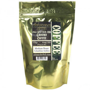 Pinnacle Full Spectrum CBD Ground Coffee 160mg Pinnacle Full Spectrum CBD Ground Coffee 160mg