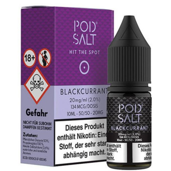 Blackcurrant 20mg 10ml Liquid by Pod Salt Blackcurrant 20mg 10ml Liquid by Pod Salt