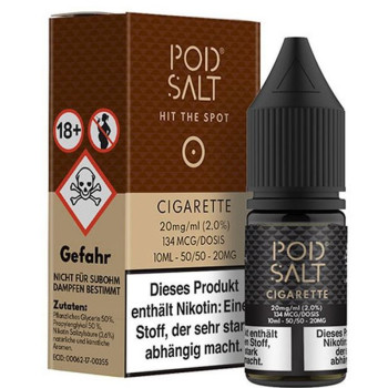Cigarette 20mg 10ml Liquid by Pod Salt Cigarette 20mg 10ml Liquid by Pod Salt