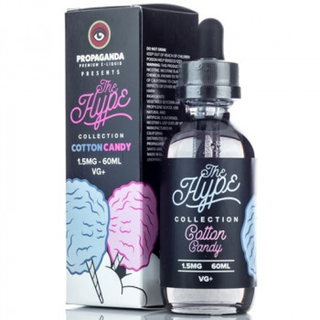 Cotton Candy (50ml) Plus e Liquid by Propaganda Hype Collection Cotton Candy (50ml) Plus e Liquid by Propaganda Hype Collection