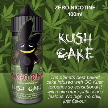 Kush Cake (100ml) Plus e Liquid by Psycho Bunny Kush Cake (100ml) Plus e Liquid by Psycho Bunny