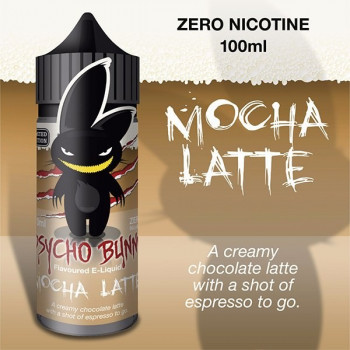 Mocha Latte (100ml) Plus e Liquid by Psycho Bunny Mocha Latte (100ml) Plus e Liquid by Psycho Bunny