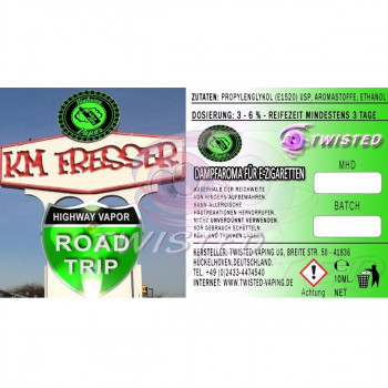 KM-Fresser 10ml Aroma by Twisted Vaping KM-Fresser 10ml Aroma by Twisted Vaping