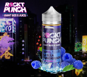 Blu Rza Thunderbomb (100ml) Plus e Liquid by Rockt Punch Blu Rza Thunderbomb (100ml) Plus e Liquid by Rockt Punch