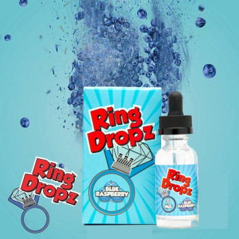 Ring Dropz - Blue Raspberry e Liquid Ring Dropz - Blue Raspberry e Liquid