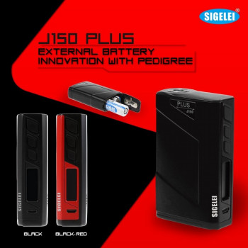 Sigelei J150 Plus Box Mod 160W Sigelei J150 Plus Box Mod 160W