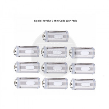 Sigelei Revolvr 3 Mini Heads 0,9Ohm (10er Pack) Sigelei Revolvr 3 Mini Heads 0,9Ohm (10er Pack)