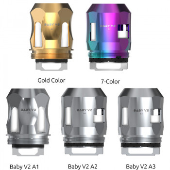 Smok TFV8 Baby v2 Coils 3er Pack Verdampferköpfe Smok TFV8 Baby v2 Coils 3er Pack Verdampferköpfe