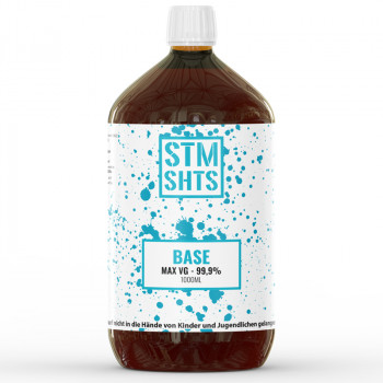 Steamshots Base 99,9% VG 1000ml 0mg Basisliquid Steamshots Base 99,9% VG 1000ml 0mg Basisliquid
