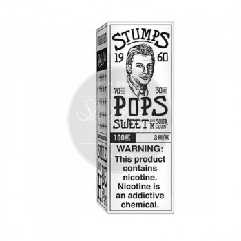 Pops (50ml) Plus e Liquid by Stumps Ejuice Pops (50ml) Plus e Liquid by Stumps Ejuice