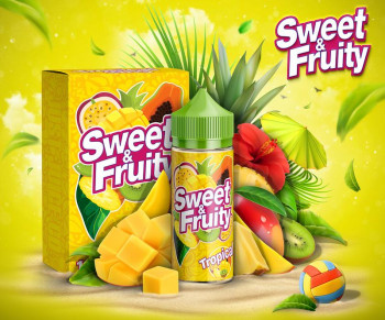 Sweet & Fruity Tropical (80ml) Plus e Liquid by Humble Juice Sweet & Fruity Tropical (80ml) Plus e Liquid by Humble Juice