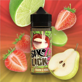 Truth or Pear by Sixs Licks (100ml) Plus e Liquid Truth or Pear by Sixs Licks (100ml) Plus e Liquid