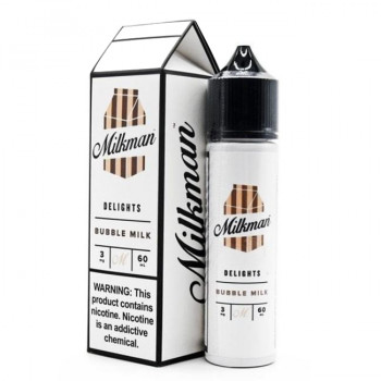 Bubble Milk (50ml) Plus e Liquid by Milkman Delights Bubble Milk (50ml) Plus e Liquid by Milkman Delights