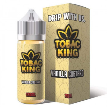 Vanilla Custard 100ml Shortfill Liquid by Tobac King Vanilla Custard 100ml Shortfill Liquid by Tobac King