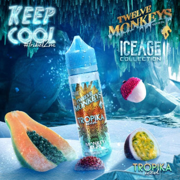 Tropika ICED Ice Age Serie (50ml) Plus e Liquid by Twelve Monkeys Tropika ICED Ice Age Serie (50ml) Plus e Liquid by Twelve Monkeys