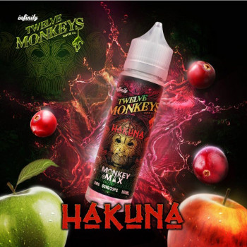 Hakuna (50ml) Plus e Liquid by Twelve Monkeys Hakuna (50ml) Plus e Liquid by Twelve Monkeys